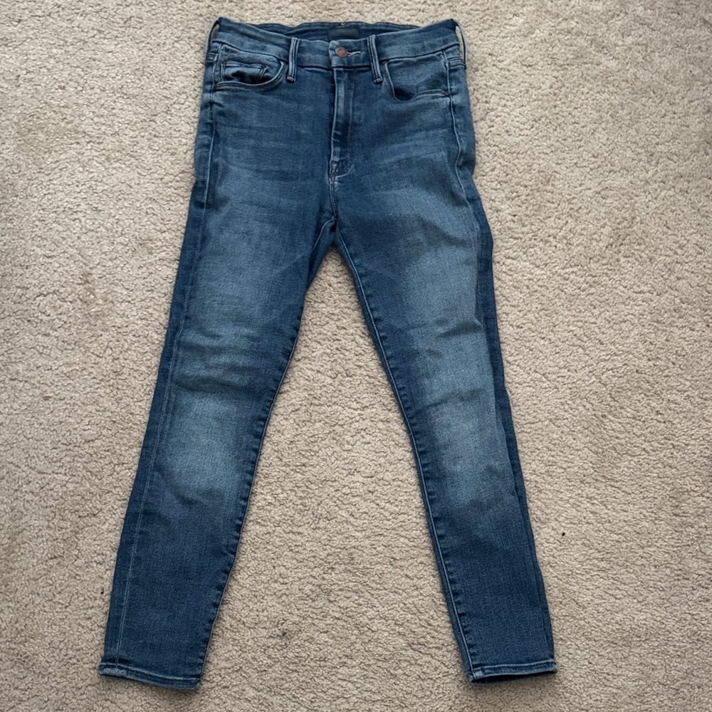 Mother The Looker Dark Wash Skinny Jeans size 26